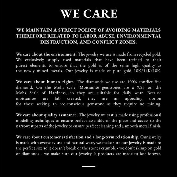 Pear Cut Moissanite Half Eternity Band - Picture 9 of 9